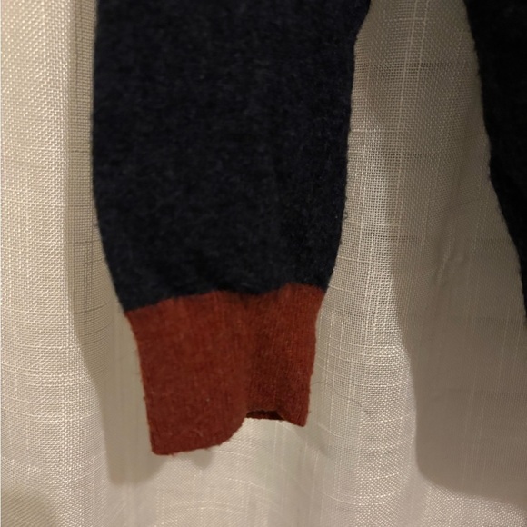 Madewell Yoke Colorblock Chevron Sweater - Picture 6 of 6